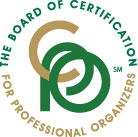 The Board of Certification for Professional Organizer