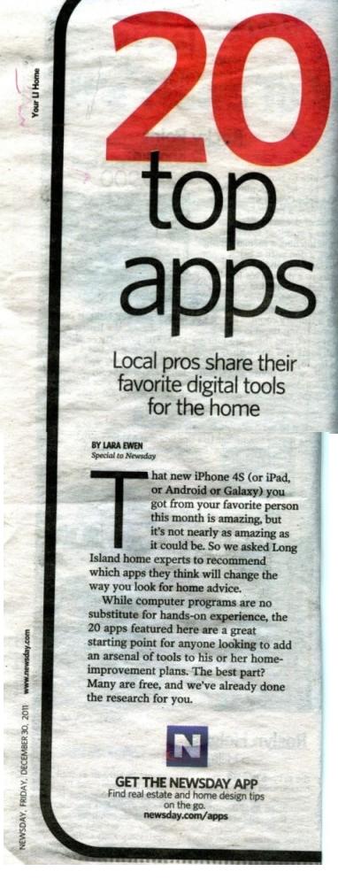 newsday 2011 20 top apps