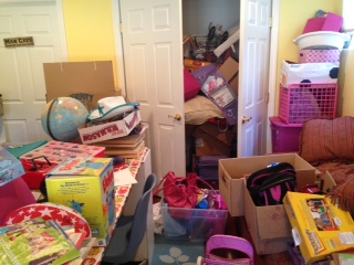 Playroom before