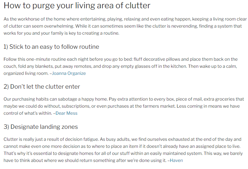 Redfin How to Purge Your House of Clutter